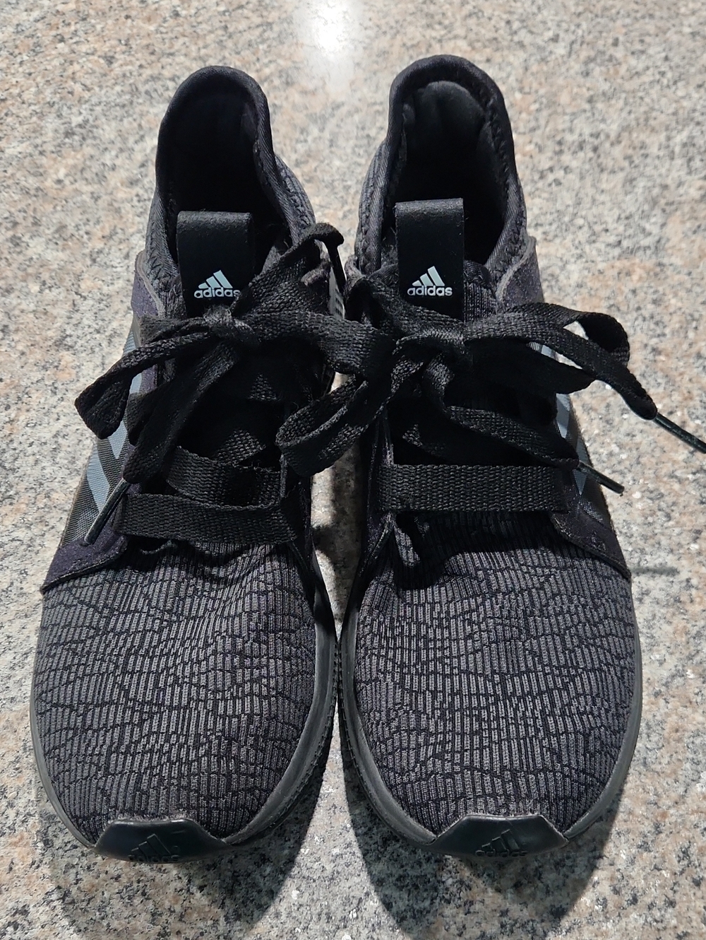 Adidas Edge Lux Women’s Black Running Shoes Size 8.5 Lightweight Comfort Fit